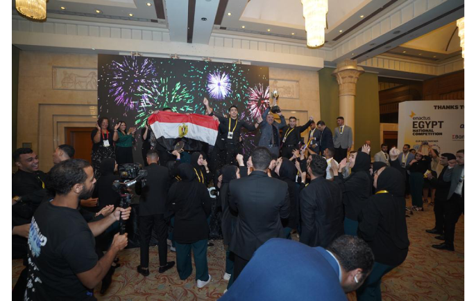 ExxonMobil Egypt Celebrates Kafr Elsheikh University's Triumph in Enactus Egypt's National Competition